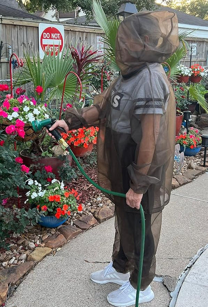 Aventik No-See-Um Mesh Mosquito Suit, Pants & Jacket Set for Outdoor, Multiple Sizes to Fit Everyone Stay Safe and Cool