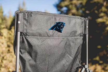 PICNIC TIME NFL Outlander Folding Camping Cooler, Heavy Duty Beach Chair