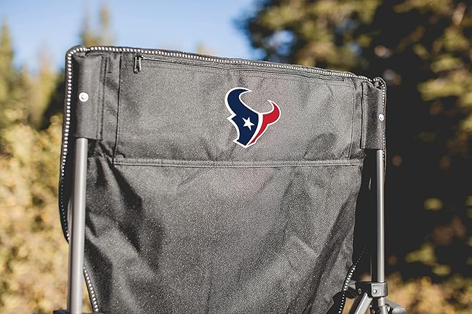 PICNIC TIME NFL Outlander Folding Camping Cooler, Heavy Duty Beach Chair