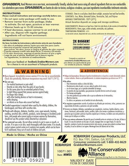 Grabber 18 Hour Body Warmers l 30 Units