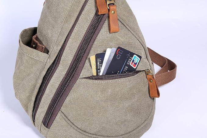 Sling Bag Crossbody Backpack Shoulder Casual Daypacks Rucksack for Men&Women Outdoor Cycling Hiking Travel Wine Red