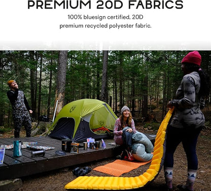 NEMO Tensor Ultralight Sleeping Pad (2022) | Camping Sleeping Pad with Quiet Support, Regular Wide