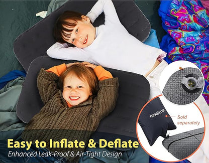 TREKOLOGY Large Inflatable Pillow for Camping, Inflatable Camping Pillow Air Pillow Blow Up Pillow Camping Pillows for Sleeping Inflatable Pillows for Sleeping Inflatable Lumbar Pillow ALUFT Ultra
