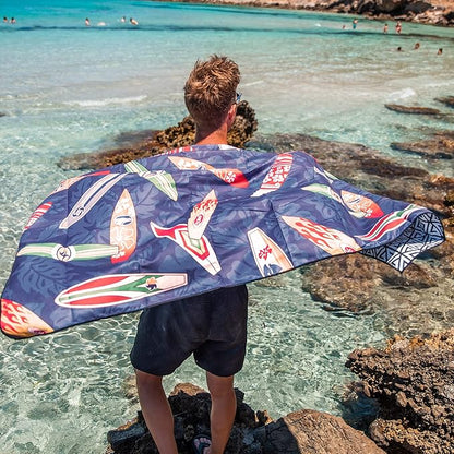 4Monster Microfiber Beach Towel Quick Dry,Super Absorbent Lightweight Travel Towel for Swimmers, Sand Free Camping Towel, Beach Towels for Pool, Swim, Water Sports,Yoga,Gym,Backpacking