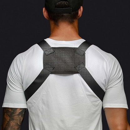MVRK Water Resistant Chest Bag - Lightweight Tactical Chest Bag For Outdoor Training, Running Chest Pack For Men With Extra Storage