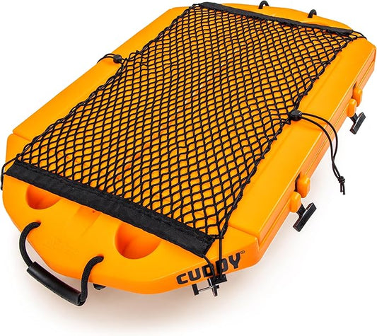 CUDDY Floating Cooler and Dry Storage Vessel for Land & Water – 40QT– Great for River, Beach, Kayak, Pool, & Lake - Multiple Color Options