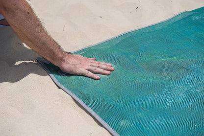 CGEAR Original Sand-Free Outdoor Rug Camping Mat - Water-Resistant & Anti-Fade Material - Military-Grade - Reversible Design - Area Rug for Beach, RV, & Picnics - includes Travel Bag