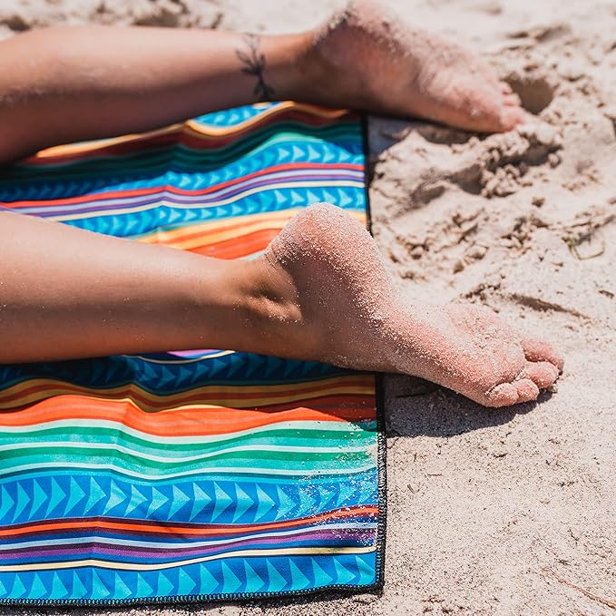 4Monster Microfiber Beach Towel Quick Dry,Super Absorbent Lightweight Travel Towel for Swimmers, Sand Free Camping Towel, Beach Towels for Pool, Swim, Water Sports,Yoga,Gym,Backpacking