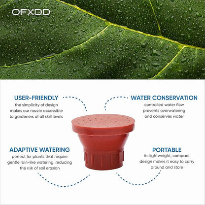 5 Pcs Bottle Top Waterers - Portable Dog Shower Outdoor - Bottle Cap Sprinkler - Bottle Shower Head for Road, Travel, Camping & Hiking, Plastic