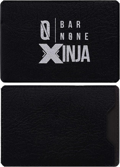 50 in 1 Credit Card Multitool Wallet Multi Tool Money Clip Clips Xtreme Ninja EDC Gerber Leatherman Knives Utility Knife Slim Wallets Minimalist Survival Everyday Carry | BAR NONE Xinja… (1, Black)