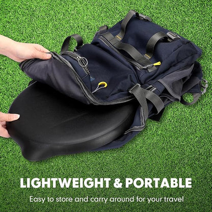 Glenmal 2 Pcs Emergency Portable Toilet Seat for 5 Gallon Bucket Outdoor Toilet Bucket Seat with Lid Toilet Cover for Camping Hiking Adults Kids