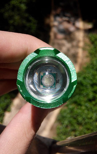 Scalable Green LED 3 Mode Long Range Green Beam Green Light Flashlight, Green LED Flashlight Green Flashlight Torch with Green Light Green Led for Night Detecting-Green House