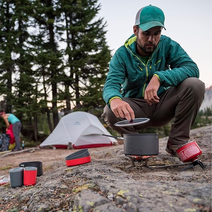 MSR WhisperLite Universal Compact Hybrid Fuel Camping and Backpacking Stove