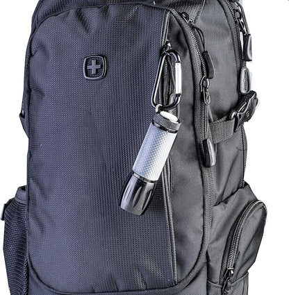 Carson LEDSight PRO LED Flashlight with 9 LED Bulbs with Two Brightness Settings and Carabiner Clip Attachment (SL-55)
